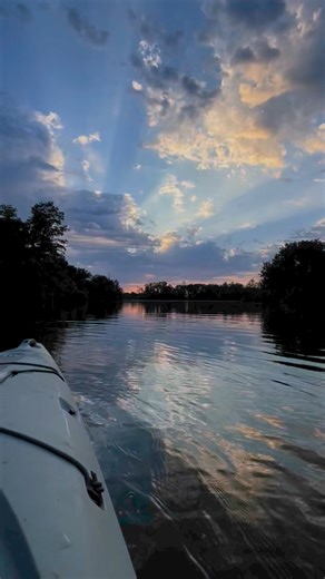 A beautiful summer evening paddle at Sangchris Lake State Park. #ilstateparks #sangchrislake | Illinois Department of Natural Resources