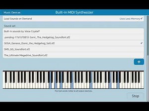 Very Accurate Special Stage (Sonic 1) using soundfont