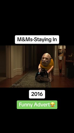 Funny M&Ms Advert for Halloween Nostalgia