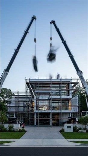 Luxury Modern Home Build – Full Construction Timelapse