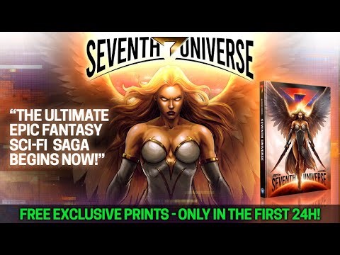 SEVENTH UNIVERSE FANTASY SCIFI GRAPHIC NOVEL COMIC INTRO TRAILER KS