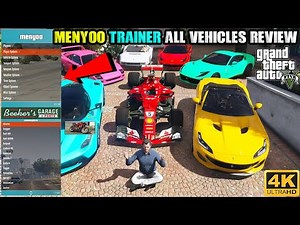 GTA 5 Menyoo Trainer All Vehicles Review in GTA 5