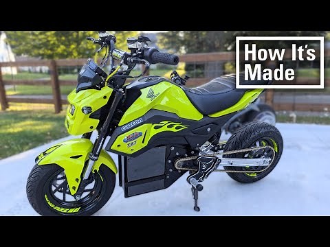 36HP Electric Honda Grom Build (start to finish)
