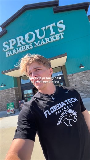 Sprouts grocery haul. $ amount at the end. 1Love #grocery #sprouts #wholefood #healthylifestyle #grub #collegeathlete #collegestudent | Marshall T Burke