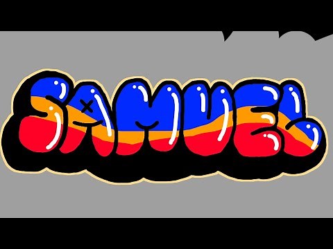 grafite com nome Samuel