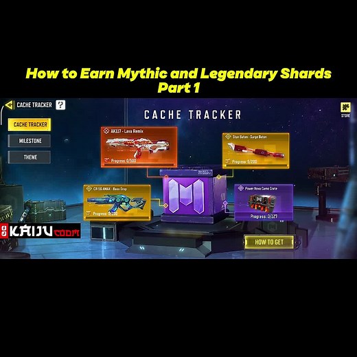 Earning Mythic and Legendary Shards in CODM