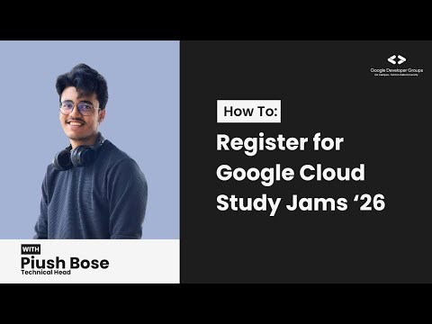 How to register for Google Cloud Study Jams 2026 | Google Cloud Study Jams & Cloud Arcade