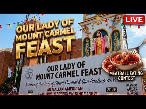 🔥 LIVE: OLMC Feast 2026 Meatball Eating Contest (Williamsburg, Brooklyn, NY)