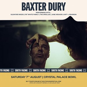 2.7K views · 156 reactions |  TICKETS NOW ON SALE  Brand New Open Air Concert! Catch me there, alongside Sleaford Mods, Fat White Family and more! | Baxter Dury | Facebook