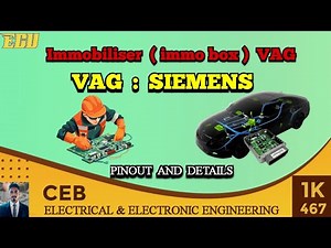 Immobiliser ( immo box ) VAG : SIEMENS - IMMO2 | VAG IMMOBOX PINOUT