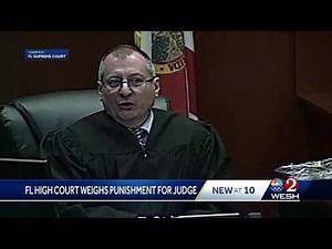 Florida Supreme Court to weigh punishment for Seminole county judge