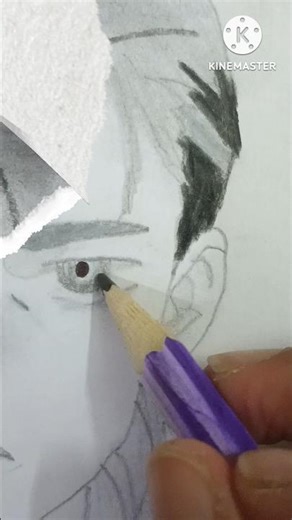 I draw eren from attack on Titan 😲