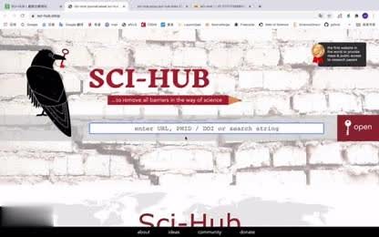 利用sci-hub和doi来检索文献