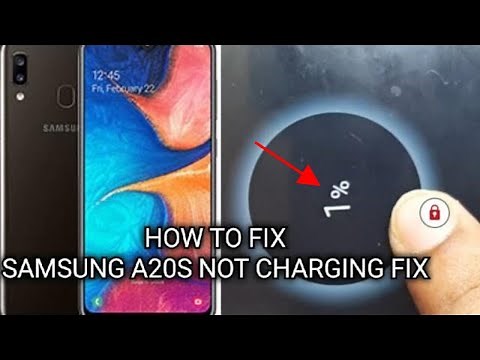 How To Fix Samsung A20s Charging problem/a20s not charging Issues Solve,Solution