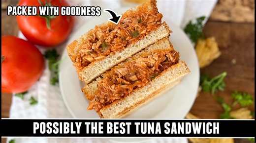 Tuna Tomato Sandwich – Possibly the Best Tuna Sandwich Ever