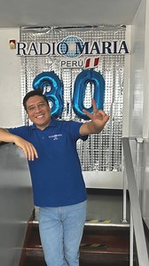 ¡Radio María cumple 30 años! Gracias por ser parte de esta gran familia mariana 🎉 #RadioMaría #RadioMaríaPerú #Voluntariado #30años #Catolicos #Perú #RadioCatólica | Radio Maria Perú