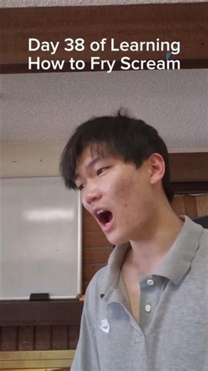 Day 38 of Learning How to Fry Scream | Metal Guy