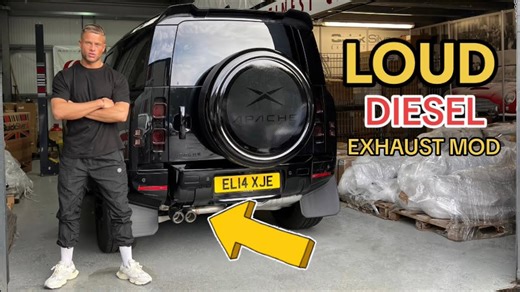 We made a diesel Defender sound like a V8 Urus