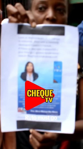 Ruto Must Go: Nairobi Demonstrations | CHEQUE TV