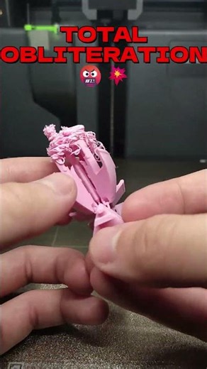 This print was perfect until 0:04... 💀😭#3dprinting #timelapse #satisfying #tech #fail #technology