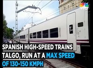 200K views · 389 reactions | Everything you need to know about the high-speed Talgo Train. | CNBC-TV18 | Facebook