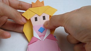 Check out how to make characters from Paper Mario: The Origami King using origami