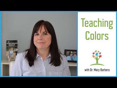 When and How to Teach Colors for Children with Autism