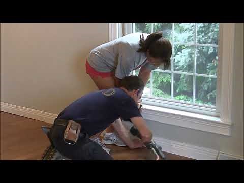 How to Install Base Trim On An Inside Corner Using a Coping Saw