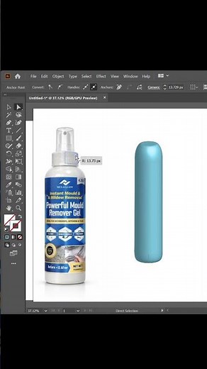 Adobe Illustrator Tutorial for Beginners | Start Designing Like a Pro Today | 3D Bottle Design #art