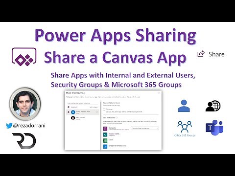 Share Power Apps with Users and Guests