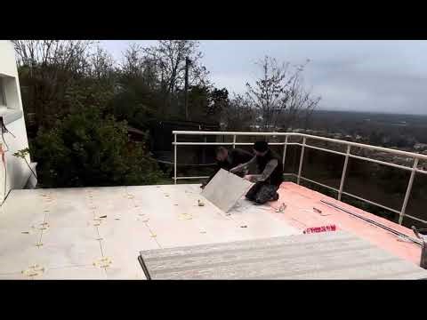 •\tComment réaliser une terrasse parfaite ? Étanchéité + Drainage + Carrelage