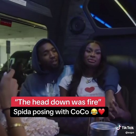 Spida and CoCo: A Loveable NBA Moment