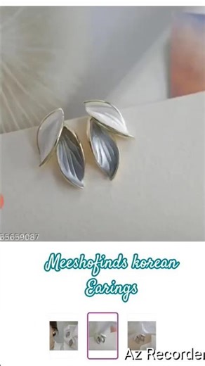 Meeshofinds korean Earings #shorts