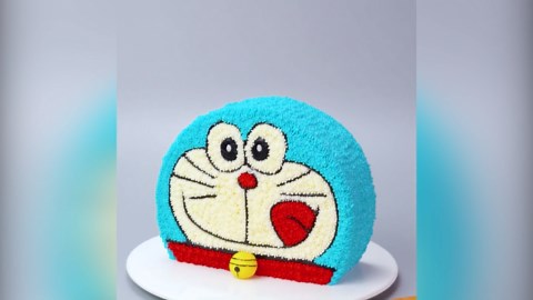 How to make cute tiger face cake