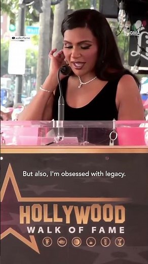 Mindy Kaling provides laughs while receiving star on Hollywood Walk of Fame