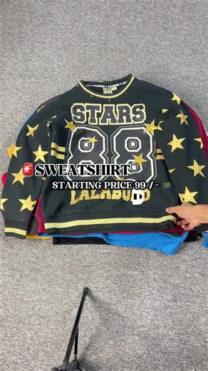 SWEATSHIRT DROP: Explore Our Latest Thrifted Styles