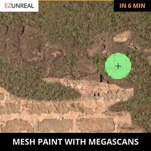 How to Use Mesh Paint with Megascans in UE5 (Beginner) | Community tutorial