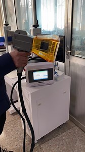 1.5M views · 9.7K reactions | #Handheld Laser Marking Machine #20w,30w,50w Mini fiber laser marking#laser engraving for Logo,Serial number, Steel plates, Aluminum, Metal Parts, Auto parts, Wheels…. | Metal Marking Machine | Facebook