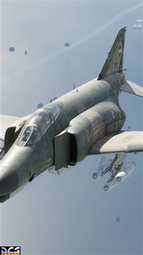 F4E Phantom #dcsworld #aviation #shorts #4k #pc #youtubeshorts #pcgaming #gaming #phantom #gaming