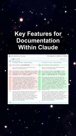 Key Features for Documentation Within Claude #ai #artificialintelligence #machinelearning #aiagent