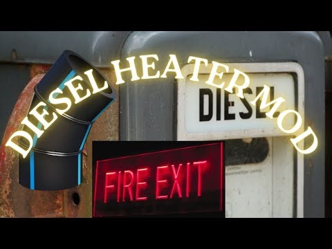How to Diesel Heater Exchanger Modification
