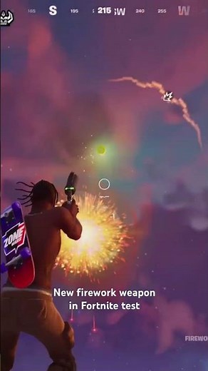 New firework weapon in Fortnite! #fortnite