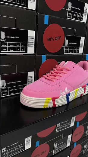 We’ve officially opened our bathu outlet at Woodmead Retail Park. Make sure you come through and purchase our sneakers at a discounted price. We’ve got an up 50% sale on selected ranges! | Bathu