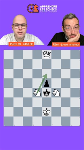 Symétrie Parfaite : Trouvez-vous le Mat en 2 coups ? Solution en vidéo 📹 https://youtu.be/nJIFYLtfQSE #chess #echecs | Apprendre les echecs