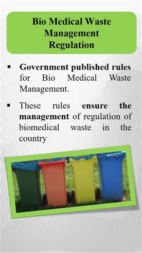 Bio Medical Waste Management Regulation | #biology | #yourbiologytalks | #shorts