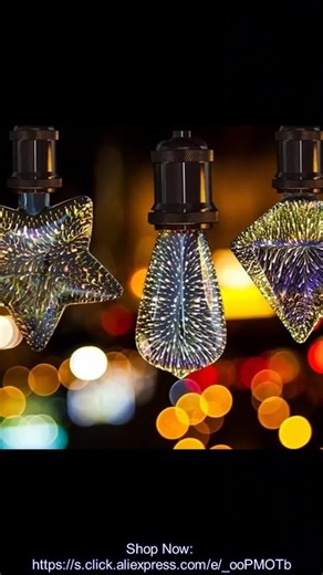 3D Decoration LED Bulb Holiday Night Light