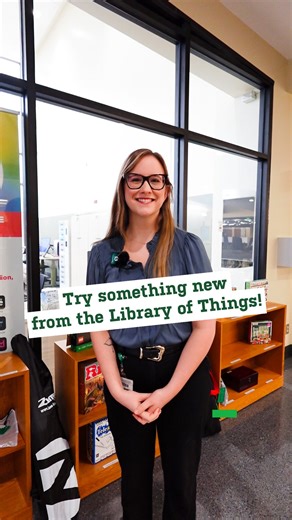 UAB Libraries on Instagram: "Have you seen our new Library of Things? 🌟 Anyone with a ONE Card can check out things like: 🧩 LEGO sets and puzzles 🏸 Outdoor games like Spikeball, badminton, cornhole, and pickleball 🧶 Crafting items like crochet hooks and knitting needles, a handheld sewing machine, and a label-maker 🎲 Board and card games like Uno, Ticket to Ride, and Cards Against Humanity You can browse the collection on the first floor of Sterne near the HUB Desk and the LibLab or online 