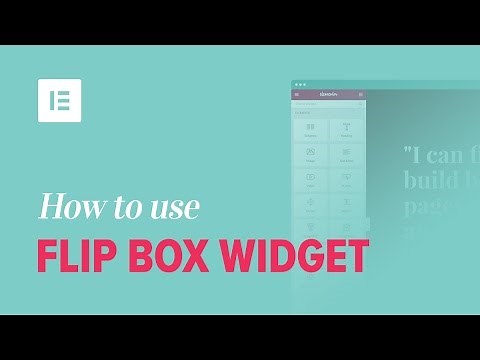 How to Use the Flip Box Widget on Elementor Page Builder [Pro Feature]