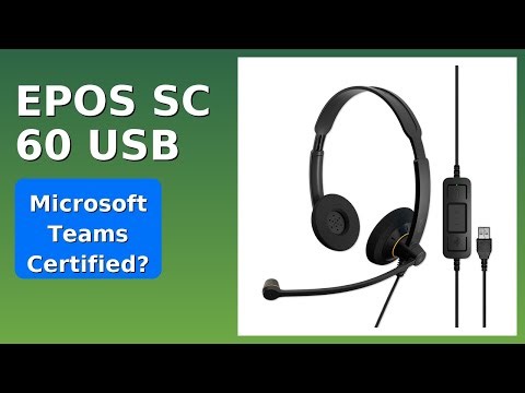 REVIEW (2025): EPOS SC 60 USB. Features.