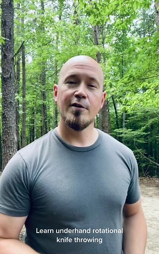 Underhand Rotational Knife Throwing Tutorial